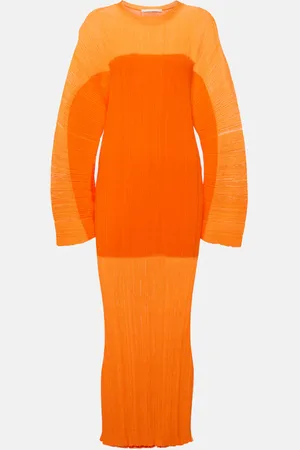 Stella McCartney PlissÃ© midi dress