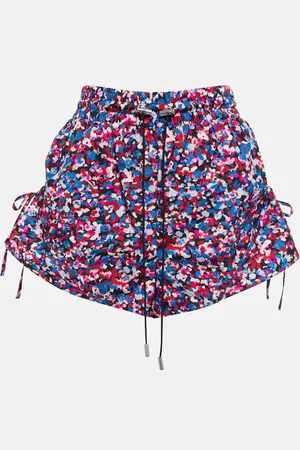 Marant Etoile Deyene floral shorts