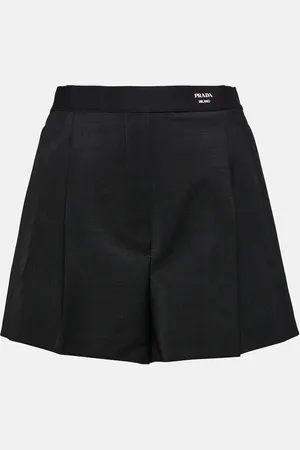 Prada Wool-blend shorts