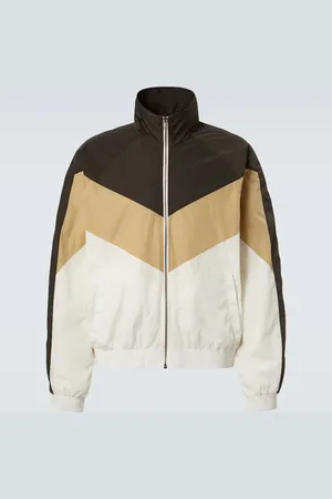 Saint Laurent Teddy chevron bomber jacket