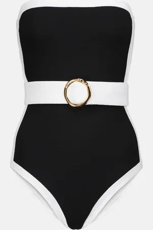 ALEXANDRA MIRO Whitney belted swimsuit