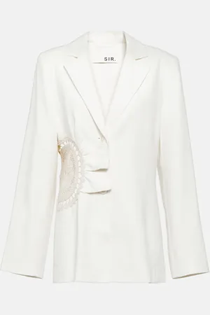 SIR Atacama linen-blend blazer