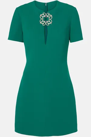Elie saab Embellished cady minidress