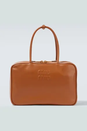 Miu Miu Beau Large leather tote bag