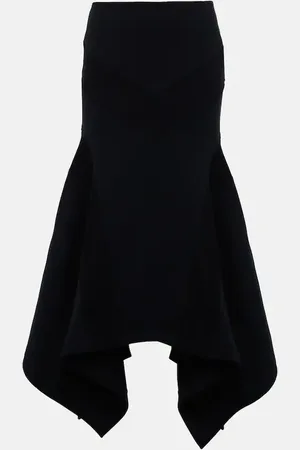 The Attico Cotton midi skirt