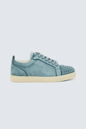 Christian Louboutin Louis Junior Spikes suede sneakers