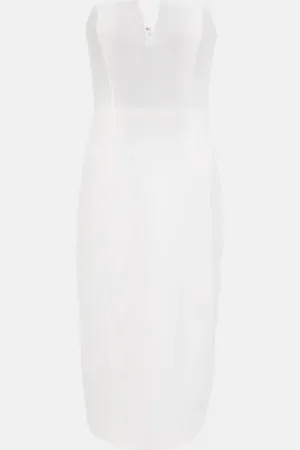 VERONICA BEARD Nabi strapless midi dress