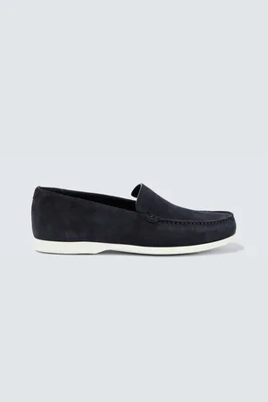 Manolo Blahnik Monaco suede loafers