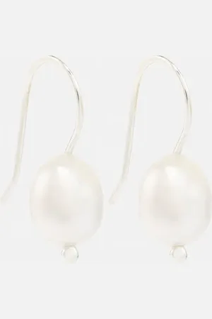Sophie Buhai South Sea Mermaid sterling earrings with pearls