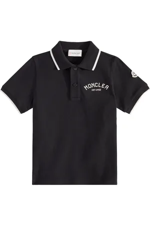 Moncler Logo cotton piquet polo shirt