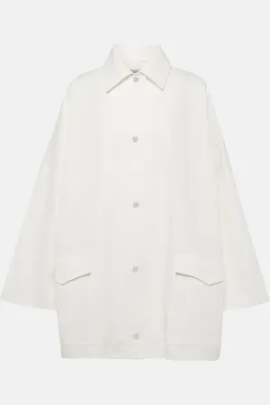 Totême Oversized cotton twill jacket