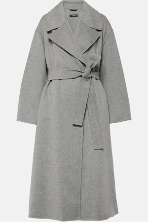 Max Mara Olanda belted wool coat