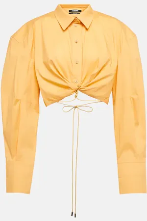 Jacquemus La Chemise Plidao cotton poplin shirt
