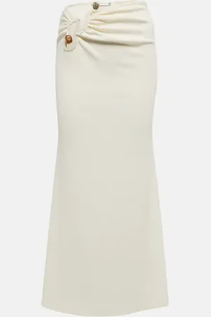 CHRISTOPHER ESBER Distort cutout high-waisted midi skirt