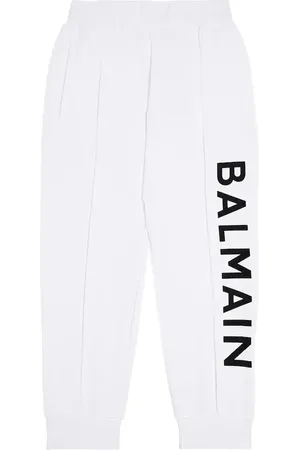 Balmain Logo cotton sweatpants