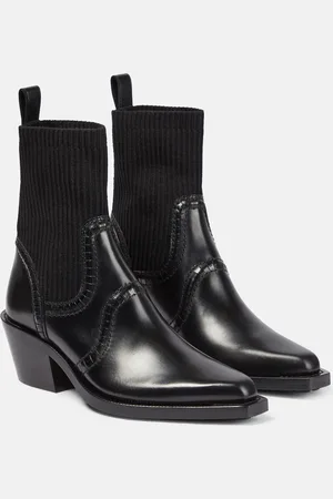 Chloé Nellie leather ankle boots