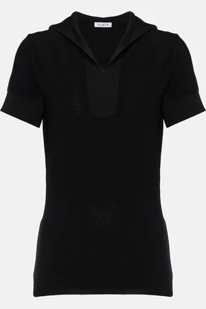 Alaïa Cropped knit top