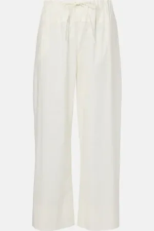 FAITHFULL THE BRAND Vieu cotton wide-leg pants
