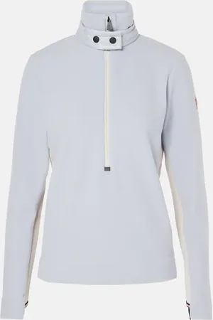 Moncler Half-zip fleece ski top