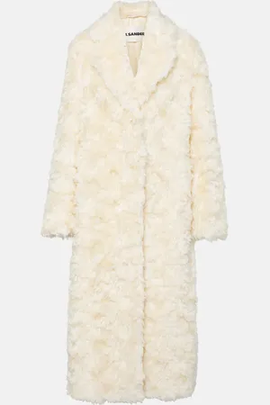 Jil Sander Faux fur coat
