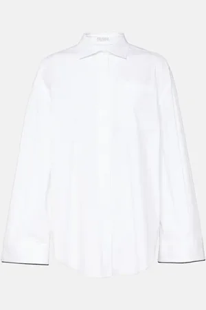 Brunello Cucinelli Cotton-blend shirt
