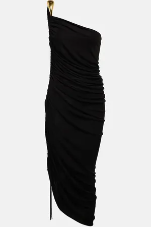 Bottega Veneta One-shoulder midi dress