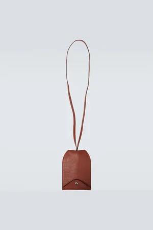 LEMAIRE Envelope leather pouch