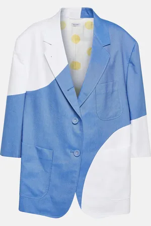Thom Browne Polka-dot oversized cotton blazer