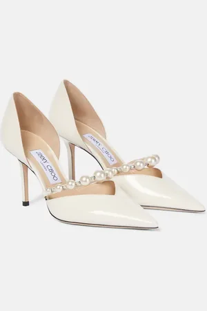 Jimmy Choo Aurelie 85 patent leather pumps