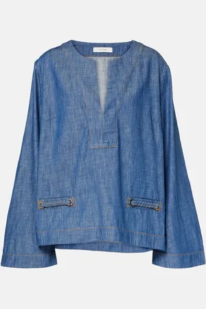 ZIMMERMANN Wylie denim top