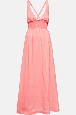 Heidi Klein Rosa Polyantha linen maxi dress