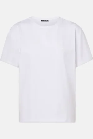 Acne Studios Face cotton-blend jersey T-shirt
