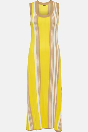 Joseph Striped midi dress