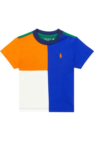 Ralph Lauren Baby colorblocked cotton T-shirt