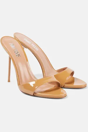 PARIS TEXAS 105 patent leather mules