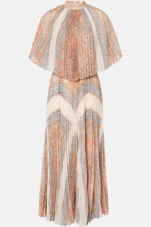 ZIMMERMANN Illustration Sunray paisley caped midi dress