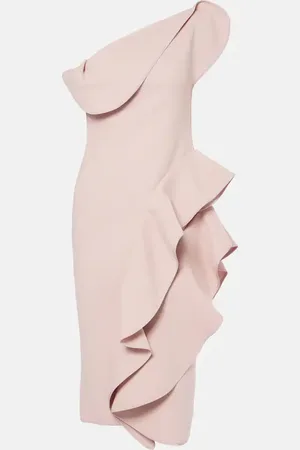 MATICEVSKI Rhythm ruffled midi dress