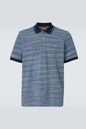 Missoni Striped cotton polo shirt