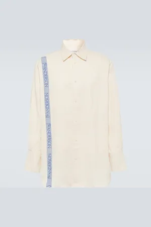 J.W.Anderson Striped cotton and linen shirt
