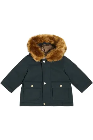 BONPOINT Baby Dalexio faux fur-trimmed down coat