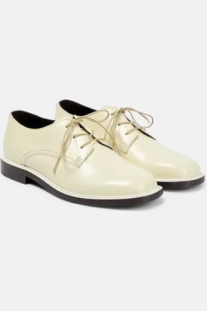 The Row Jules leather derby shoes