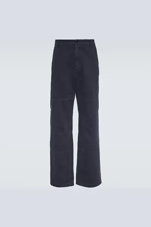 Dolce & Gabbana Mid-rise straight cotton pants