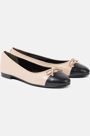 Tory Burch Embellished leather ballet flats