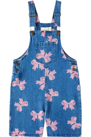 Konges Sløjd Magot printed denim overalls