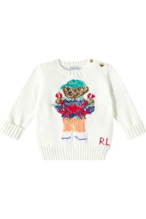 Ralph Lauren Baby Polo Bear cotton sweater