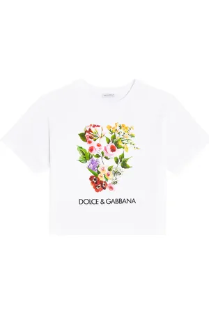Dolce & Gabbana Printed cotton jersey T-shirt