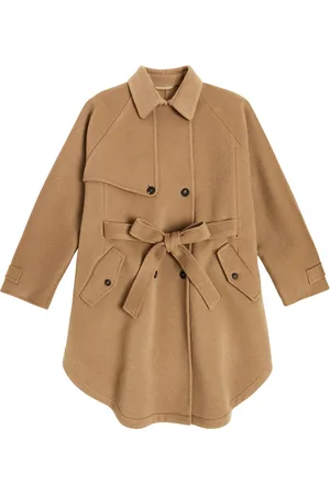 Brunello Cucinelli Double-breasted wool and cashmere coat