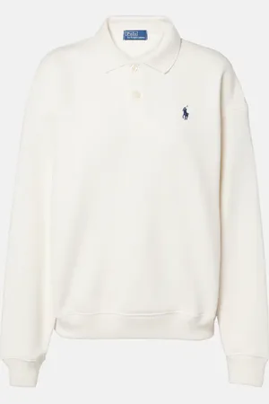 Ralph Lauren Cotton-blend polo sweatshirt