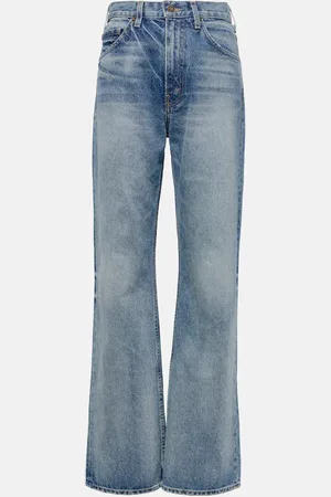 NILI LOTAN Mitchell low-rise wide-leg jeans