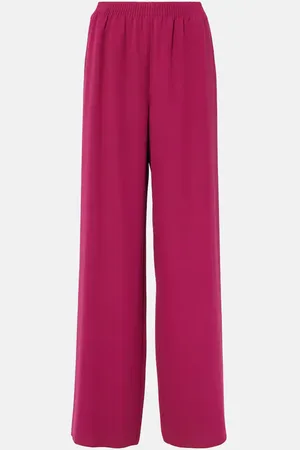 VALENTINO Cady Couture wide-leg pants